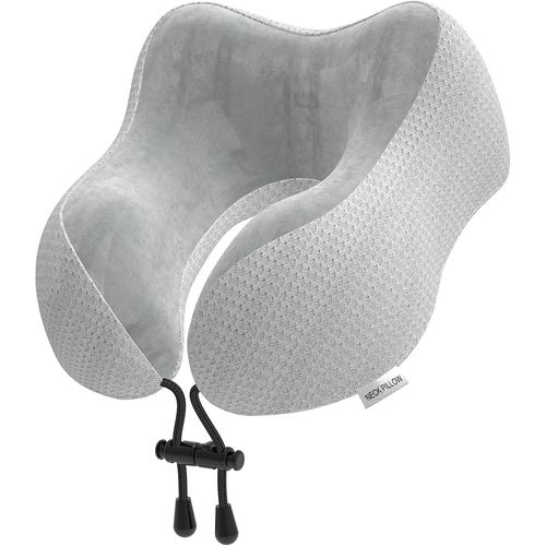 Trahoo-Oreiller De Cou Voyage En Mousse À Mémoire De Forme Pour Voiture, Train, Maison, Bureau