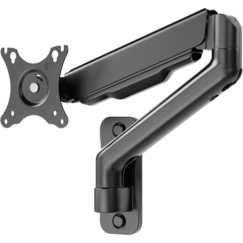 TRAHOO-Support Mural Moniteur pour PC et TV ¿ Écrans de 17 à 32"" - Bras Ergonomique Réglable Supporte Moniteur de 8 kg, VESA 75 x 75 mm et 100 x 100 mm
