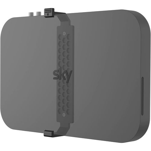 TRAHOO-Support de Montage Mural Sky Q - Clip de Support Mural pour boîtier TV Sky Q 1 to/2 to Compatible avec Les modèles ES340, ES240, ES140, 32B0xx, 32B1xx, 32B2XX, 32C0xx, 32C1xx