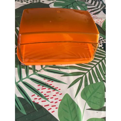 Beurrier Tupperware Plaque 250 G Orange 