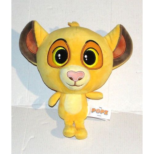 Peluche Simba le roi lion Disney grosse tete popz 22 cm