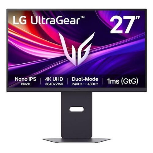 LG UltraGear 27G850A-B - Écran LED - jeux - 27" - 3840 x 2160 4K @ 240 Hz - Nano IPS Noir - 450 cd/m² - 2000:1 - DisplayHDR 600 - 1 ms - 2xHDMI, DisplayPort