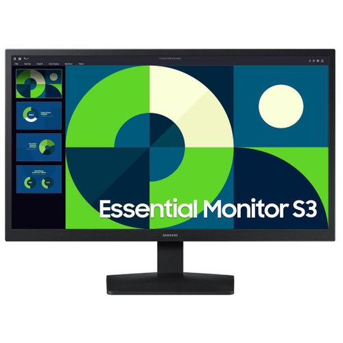 Samsung Essential S3 S22D310EAU - S31D Series - écran LED - 22" - 1920 x 1080 Full HD (1080p) @ 75 Hz - VA - 250 cd/m² - 3000:1 - 5 ms - HDMI, VGA - noir