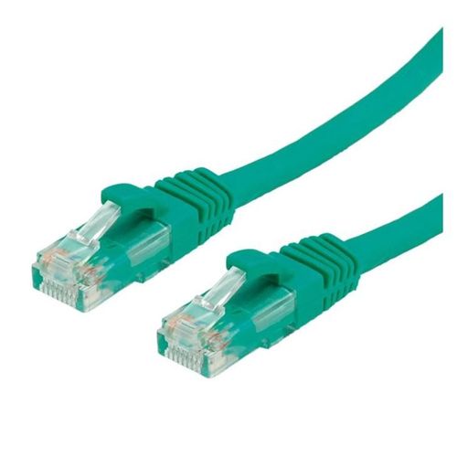 VALUE - Cordon de raccordement - RJ-45 (M) pour RJ-45 (M) - 20 m - UTP - CAT 6a - moulé, sans crochet - vert, RAL 6016