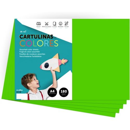Papier Cartonné Couleur A4 Couleurs Intenses,Feuilles Colorées 180 G Pour L'artisanat,Imprimez Vos Documents Et Dessins Créatifs,Feuilles Colorées A4· (25 Feuilles,Vert Fort)