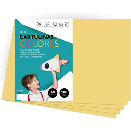 Papier Cartonné Coloré A4 Couleurs Intenses,Feuilles Colorées 180gr Pour Artisanat,Imprimez Vos Documents Et Dessins Créatifs,Feuilles Colorées A4· (25 Feuilles,Ivoire)