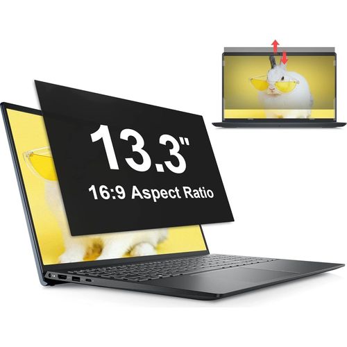 13.3 Pouces Filtre de Confidentialité pour écran Ordinateur Portable Aspect 16:9,Filtre Ecran 13.3 Pouces Compatible avec HP/Dell/Acer/Lenovo/Thinkpad/Envy/Asus/Xps,Amovible Filtre Lumière Bleu
