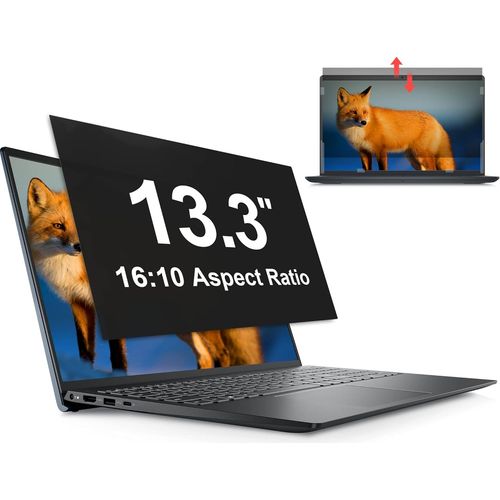 Filtre de Confidentialité 13.3 Pouces 16:10,Filtres d'écran pour Ordinateur Portable Compatible avec HP/Dell/Acer/Lenovo/Thinkpad/ASUS/Sony,Amovible Anti-Lumière Bleu Protection Ecran PC 16:10