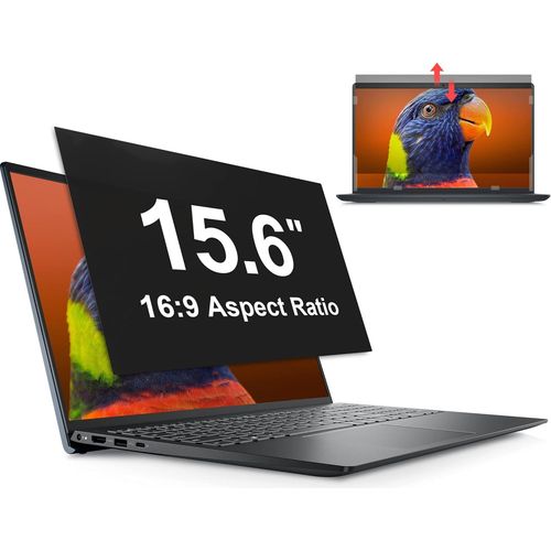 15.6 Pouces Filtre de Confidentialité,Filtres d'écran pour Ordinateur Portable Compatible avec HP/Dell/Acer/Lenovo/Thinkpad/Samsung/ASUS/Sony,Amovible Anti-Lumière Bleu Protection Ecran PC 16:9