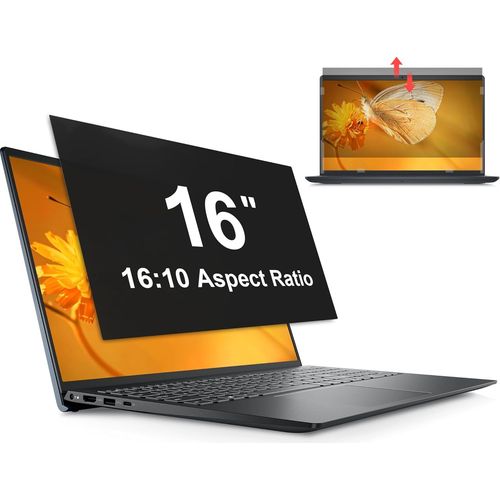 16 Pouces Filtre de Confidentialité 16:10,Filtres d'écran pour Ordinateur Portable Compatible avec HP/Dell/Acer/Lenovo/Thinkpad/Samsung/ASUS/LG,Amovible Anti-Lumière Bleu Protection Ecran PC 16:10