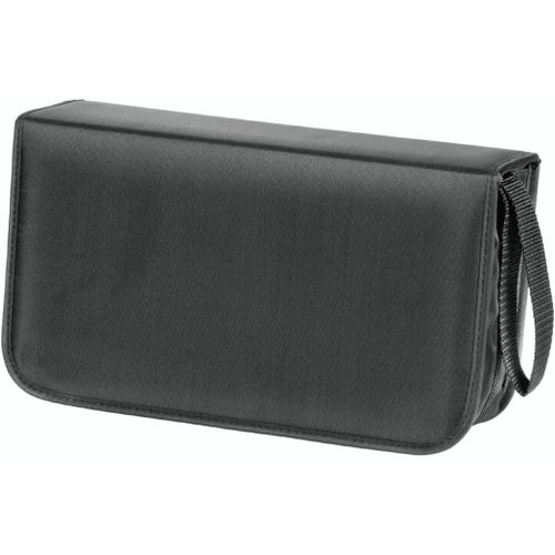 Pochette Rangement pour 120 CD/DVD/Blu-Ray (Etui de Transport de CD Compact,Housse Stocakge,Protection maximale,Organisateur Idéal pour Collectionneurs ou Professionnels) Noir