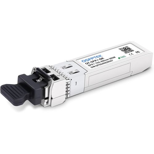 10G SFP+ Module LC Multimode 850nm 300M DDM 10GBASE-SR SFP+ Transceiver pour Cisco SFP-10G-SR,Ubiquiti UF-MM-10G,Netgear,Mikrotik,D-Link,Supermicro,Linksys,Autres commutateurs ouverts