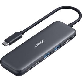 332 Hub USB C 5 in 1 with 4K HDMI Display,Adaptateur USB C 5Gbps Data Port and 2 Type A Ports for MacBook Pro,Air,Dell XPS,Lenovo Thinkpad,HP Laptops and More