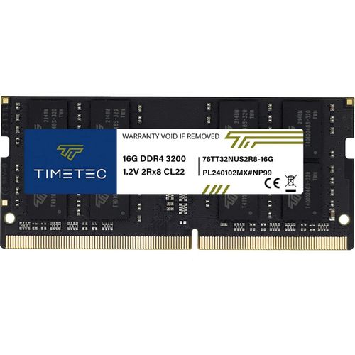 16 Go DDR4 3200MHz PC4-25600 Non-ECC sans Tampon 1.2V CL22 2Rx8 Double Rang 260 Broches SODIMM Ordinateur Portable PC Ordinateur mémoire RAM Module Mise à Niveau