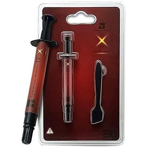 TFX 2 g Pâte Thermique Thermique 14,3 W/m.k Pâte Thermique Haute Performance pour processeur/CPU/GPU/IC/Tous Les refroidisseurs,avec Outil spatule (TFX 2 g)