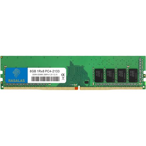 Memorycity Barrette de mémoire RAM DDR4 2133 MHz PC4-17000 Non-ECC Unbuffered 1,2 V CL15 1Rx8 288 broches UDIMM pour ordinateur de bureau,PC4-2133P