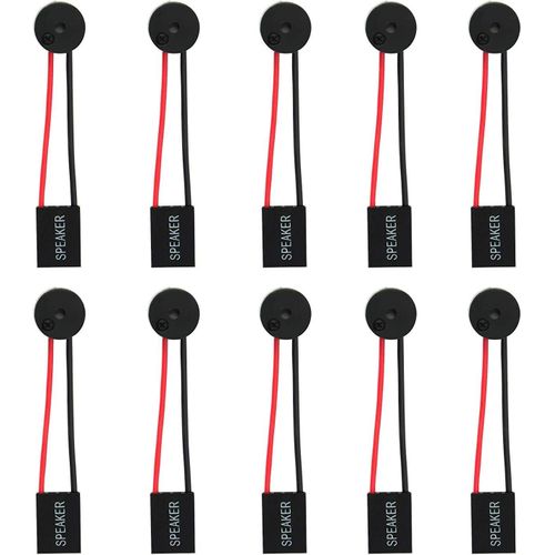 PC Carte mère Interne Haut-Parleur Piezo BIOS Alarme Buzzer pour Arduino Computer Case DIY (Pack de 10)