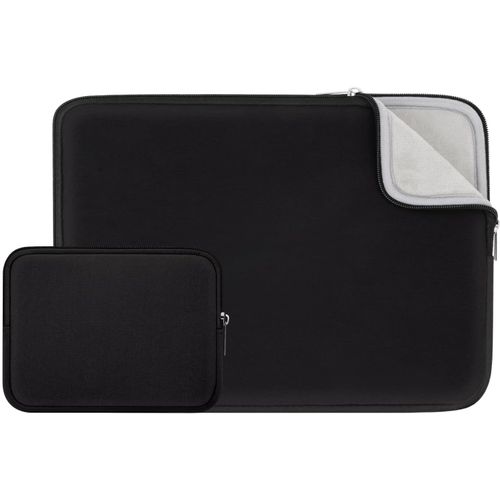 Housse 16 Pouces Ordinateur Portable de Protection Sacoche Notebook Laptop Sleeve avec Accessoires Pochette Compatible avec 2021 2022 16"" MacBook Pro A2141,A2485(Noir,Version Améliorée)