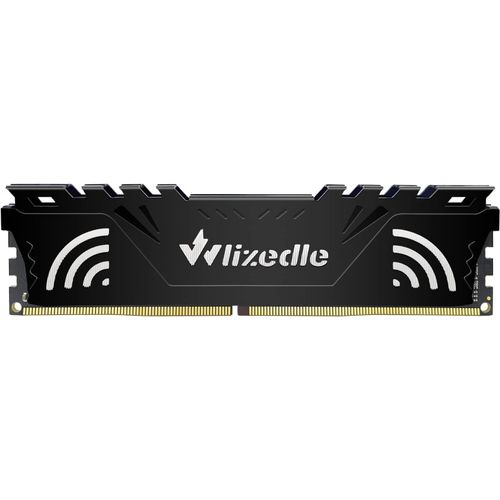DDR4 2666MHz Mémoire RAM 16GB CL19 U-DIMM Module de Mémoire PC4-21300 288-Pin 1.2V 2Rx8 pour Ordinateur de Bureau,Noir