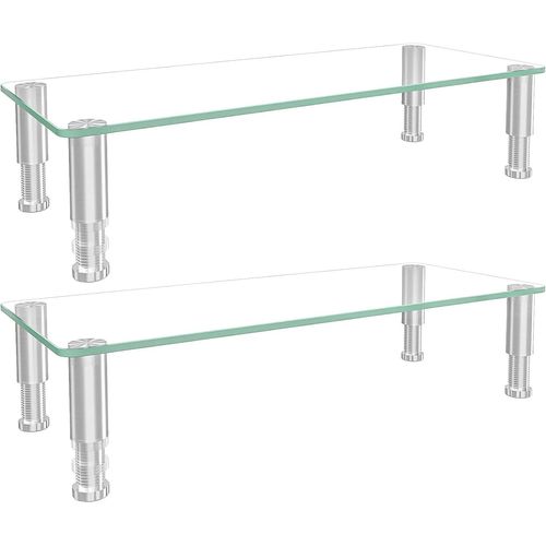 Lot de 2 Supports de Bureau pour écran Plat LCD LED,Ordinateur Portable/Notebook/Xbox One