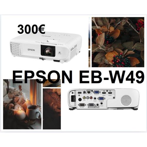 Vidéoprojecteur Epson – LCD – 1280x800 – HDMI EB-W49