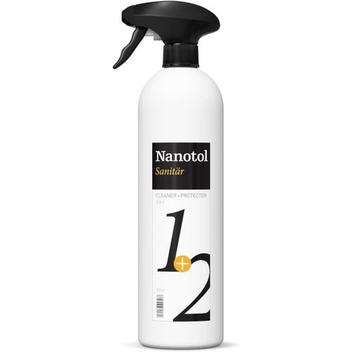 Nettoyant nanotechnologique pour salle de bains contre le calcaire-assure une surface anticalcaire à long terme et un nettoyage ultra-facile.