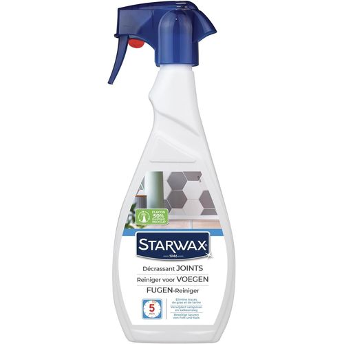 Décrassant Joints-Élimine les Traces de Gras et Tartre-Formule Javellisée-Action Rapide-Pulvérisateur Pratique-Fabriqué en France-500 ML