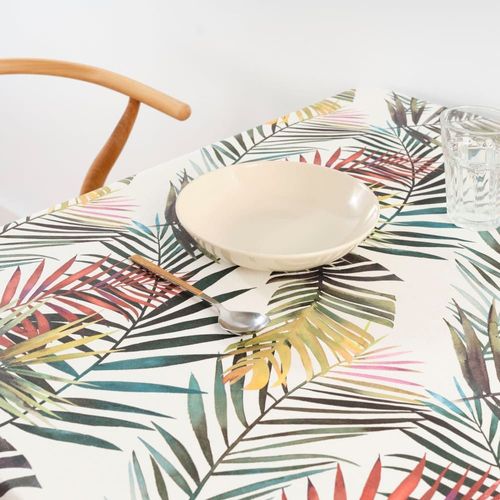 Nappe Anti-Taches En Coton Multicolore 100x155 Cm