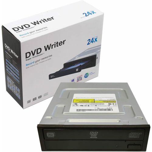 24 x graveur DVD-RW interne SATA Super Multi DL Drive Noir CD+/-RW,DVD+/-RW,DVD DL,4-24 x,DVD 145 ms