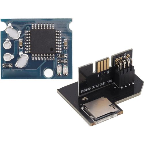 Lecteur de Carte de Stockage,pour Adaptateur NGC SD2SP2 Pro Lecteur de Carte SD + Disque de Démarrage Suisse Mini DVD + Puce XENO GC Compatible avec .(Version PAL UE)