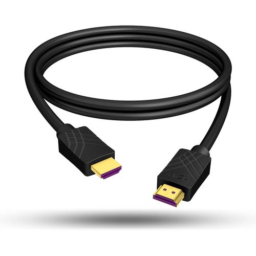 Câble HDMI 2m,HDMI 2.0 4K 60Hz UHD 18Gbps Dolby Vision HDR HDCP2.2 ARC CEC Ethernet pour la Apple TV/Xbox/PS4/Projecteur 4K/cinéma maison/lecteur Blu-ray