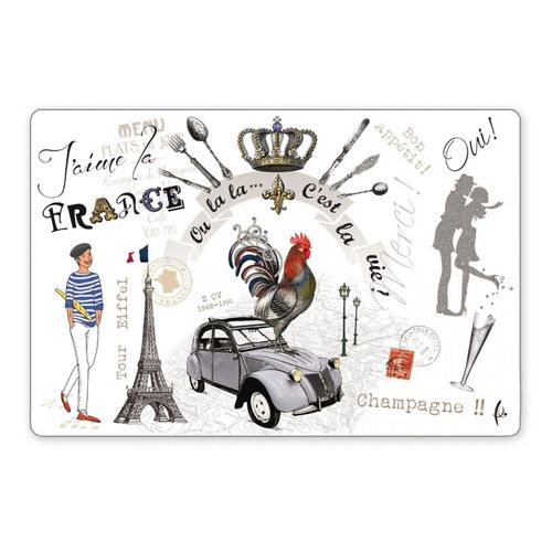 Set De Table France Panorama Assortis 30 X 45 Cm Winkler