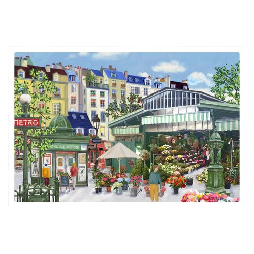 Set De Table Marche Aux Fleurs Assortis 30 X 45 Cm Winkler