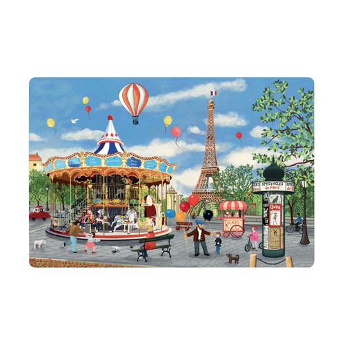 Set De Table Carrousel Tour Eiffel Assortis 30 X 45 Cm Winkler