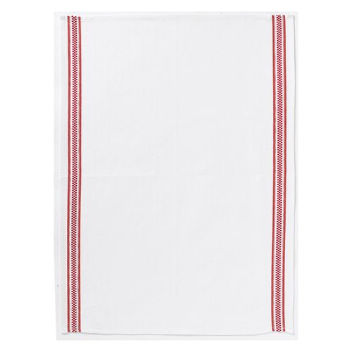 Torchon Damier Rouge 50 X 70 Cm Winkler
