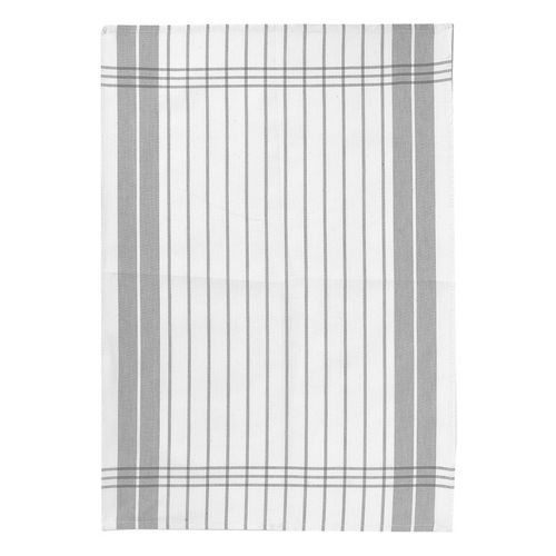 Torchon Petites Rayures Gris 50 X 70 Cm Winkler