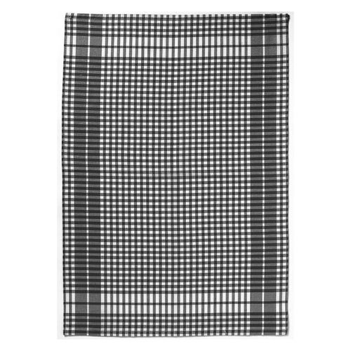 Torchon Petits Carreaux Noir 50 X 70 Cm Winkler