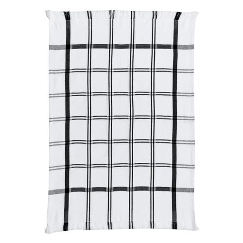 Torchon Carol Noir 50 X 70 Cm Winkler