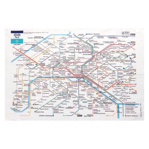Torchon Ratp Blanc 72 X 48 Cm Winkler