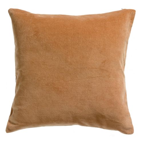 Coussin Uni Elise Ocre 45 X 45 Cm Vivaraise