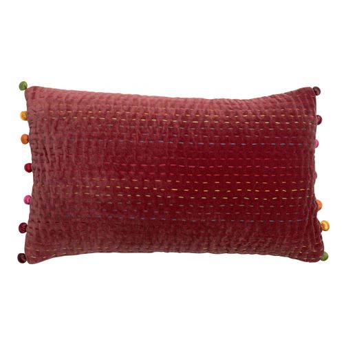 Coussin Uni Gastounet Tomette 30 X 50 Cm Vivaraise