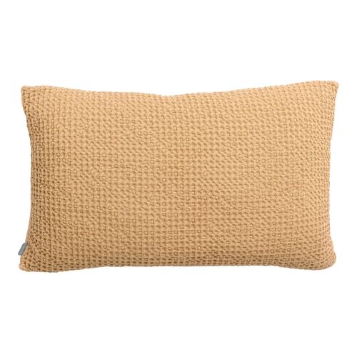 Housse De Coussin Stonewashed Maia Sable 30 X 50 Cm Vivaraise