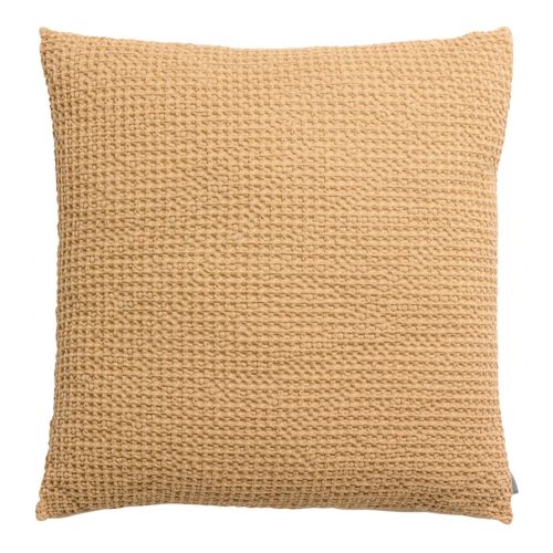 Housse De Coussin Stonewashed Maia Sable 45 X 45 Cm Vivaraise