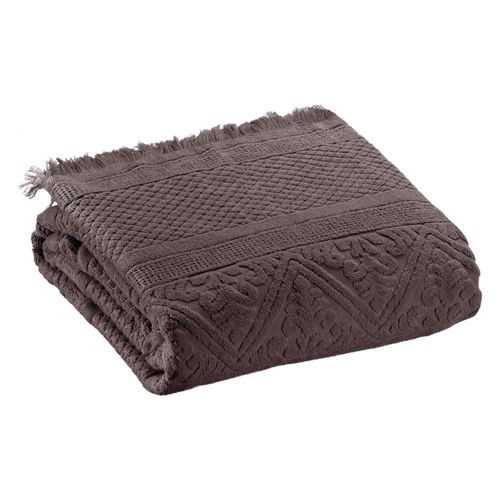 Drap De Bain Zoé Ebene 100 X 180 Cm Vivaraise