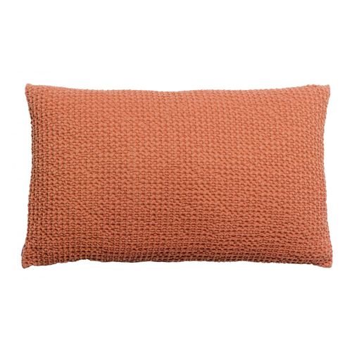 Coussin Stonewashed Maia Citrouille 30 X 50 Cm Vivaraise