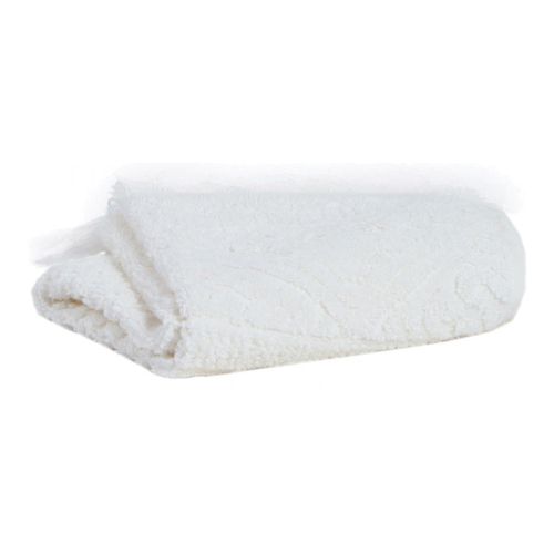 Drap De Bain Zoé Craie 100 X 180 Cm Vivaraise