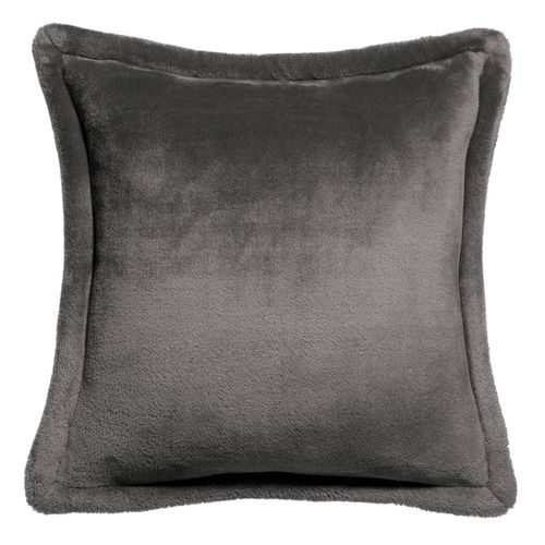 Coussin Tender Asphalte 50 X 50 Cm Vivaraise