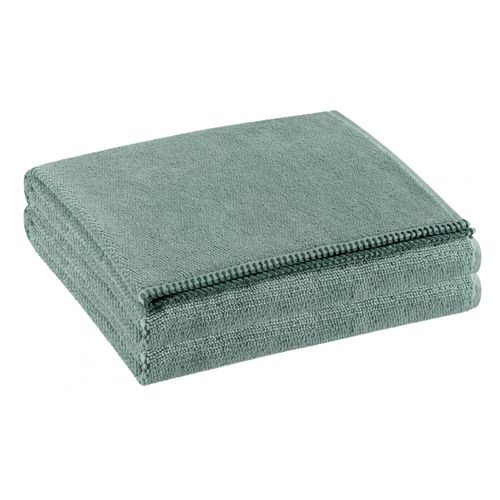 Drap De Bain Bora Sauge 90 X 150 Cm Vivaraise