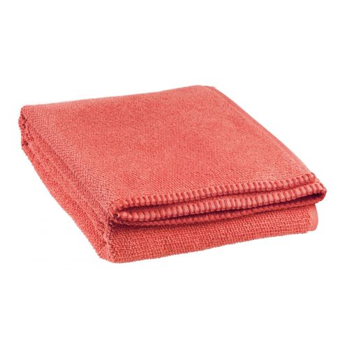 Drap De Douche Bora Corail 70 X 130 Cm Vivaraise