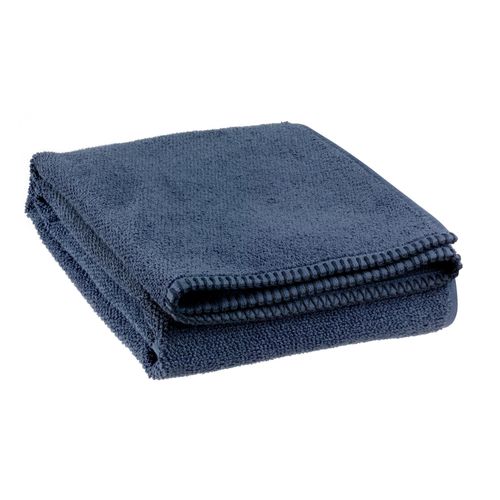 Drap De Douche Bora Encre 70 X 130 Cm Vivaraise